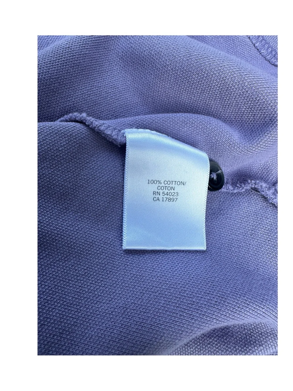 Banana Republic Men's Lavender Cotton Polo Shirt Size Large
